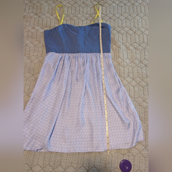 Fossil Blue Patterned Dress - Picture 3 of 7